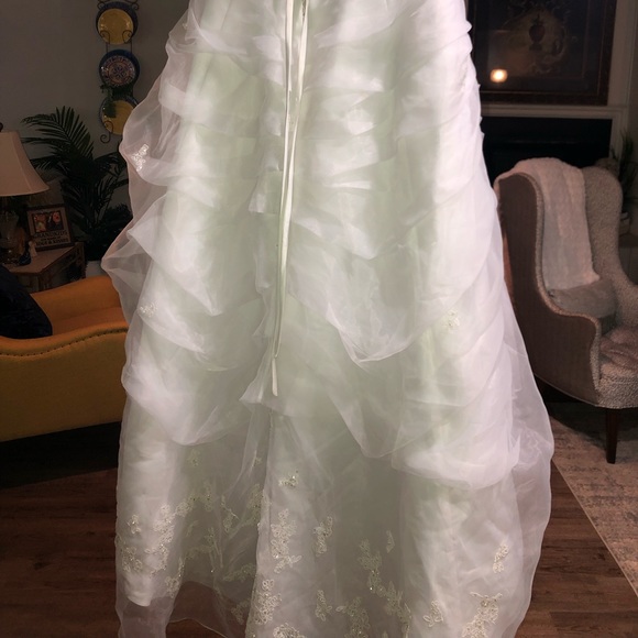 David’s bridal wedding dress !! Only worn one time ! - Picture 3 of 3